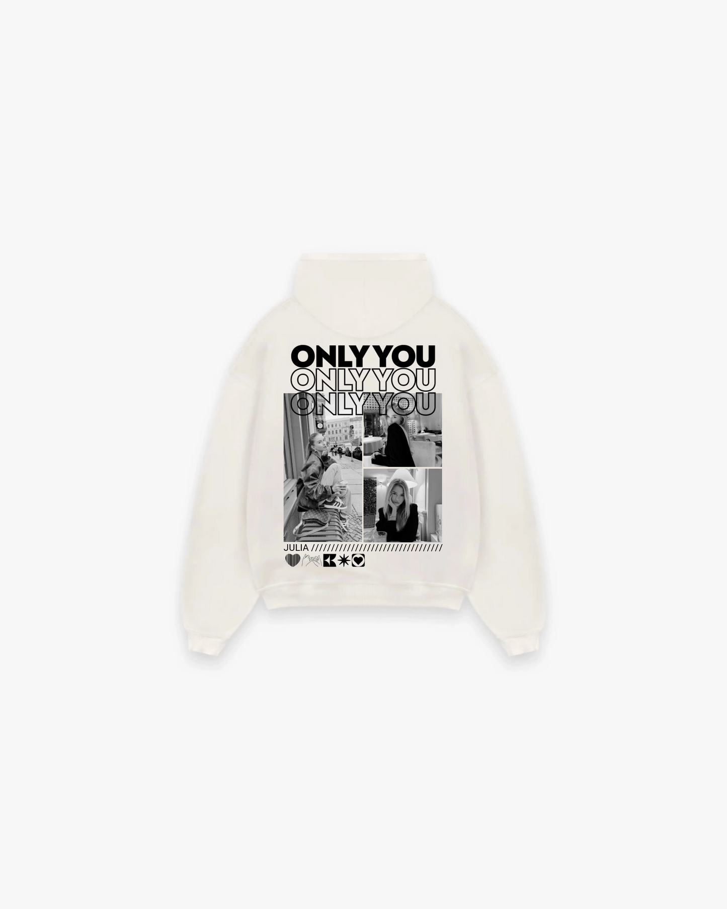 Personalisierter Hoodie "Only You"