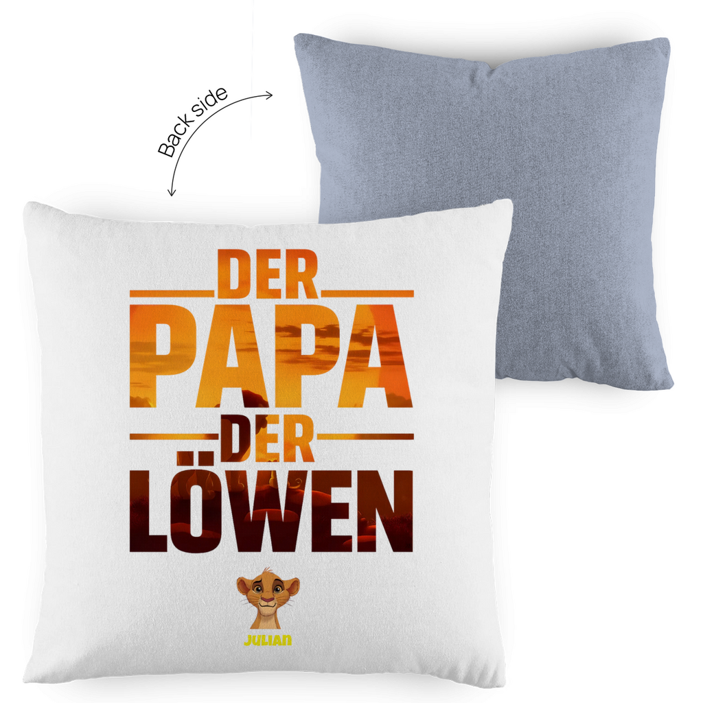 Der Papa der Löwen - Kissen