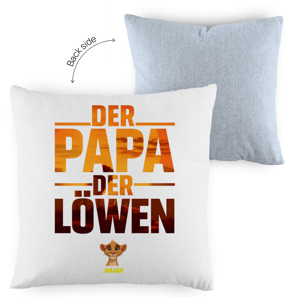 Der Papa der Löwen - Kissen