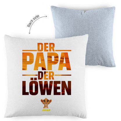 Der Papa der Löwen - Kissen
