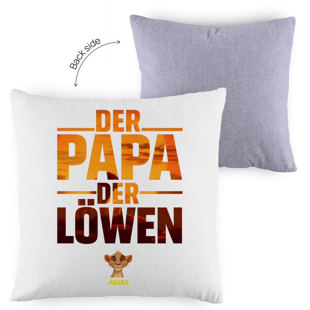 Der Papa der Löwen - Kissen