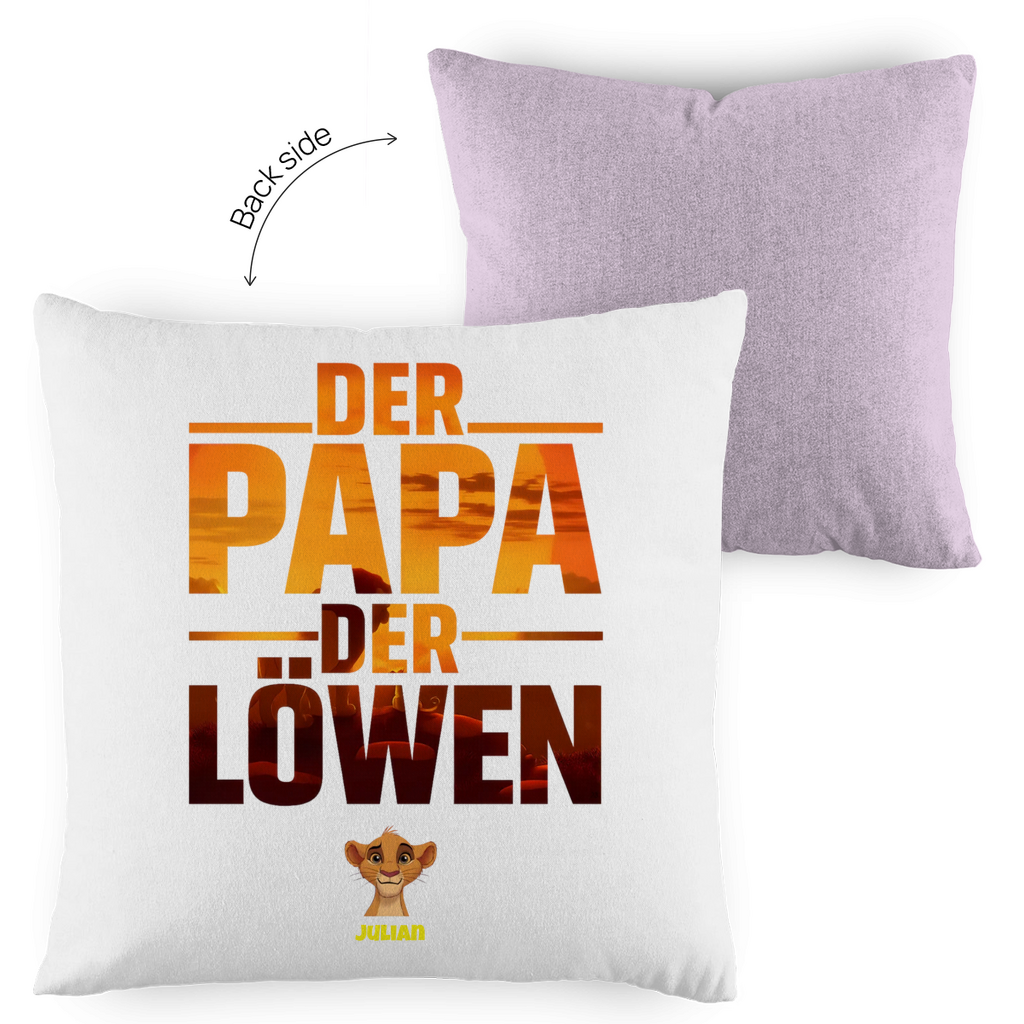 Der Papa der Löwen - Kissen