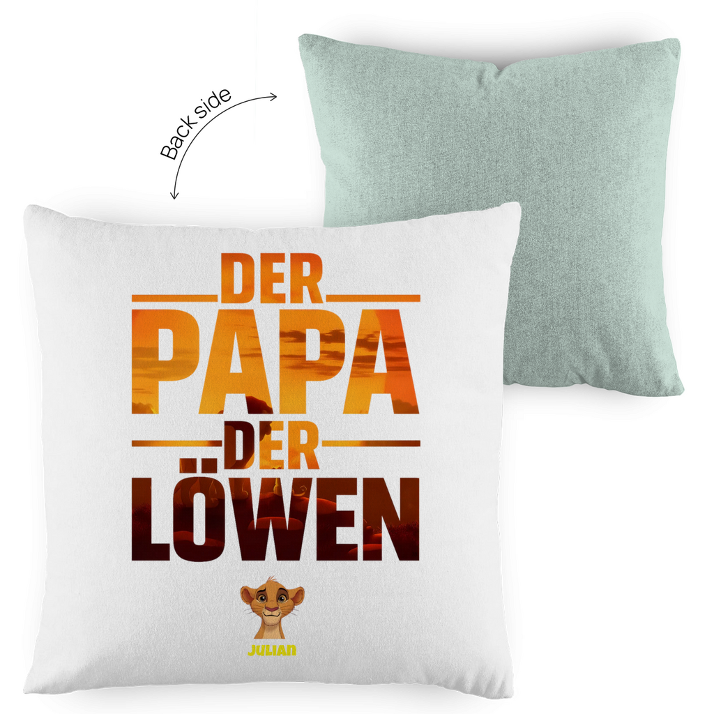 Der Papa der Löwen - Kissen