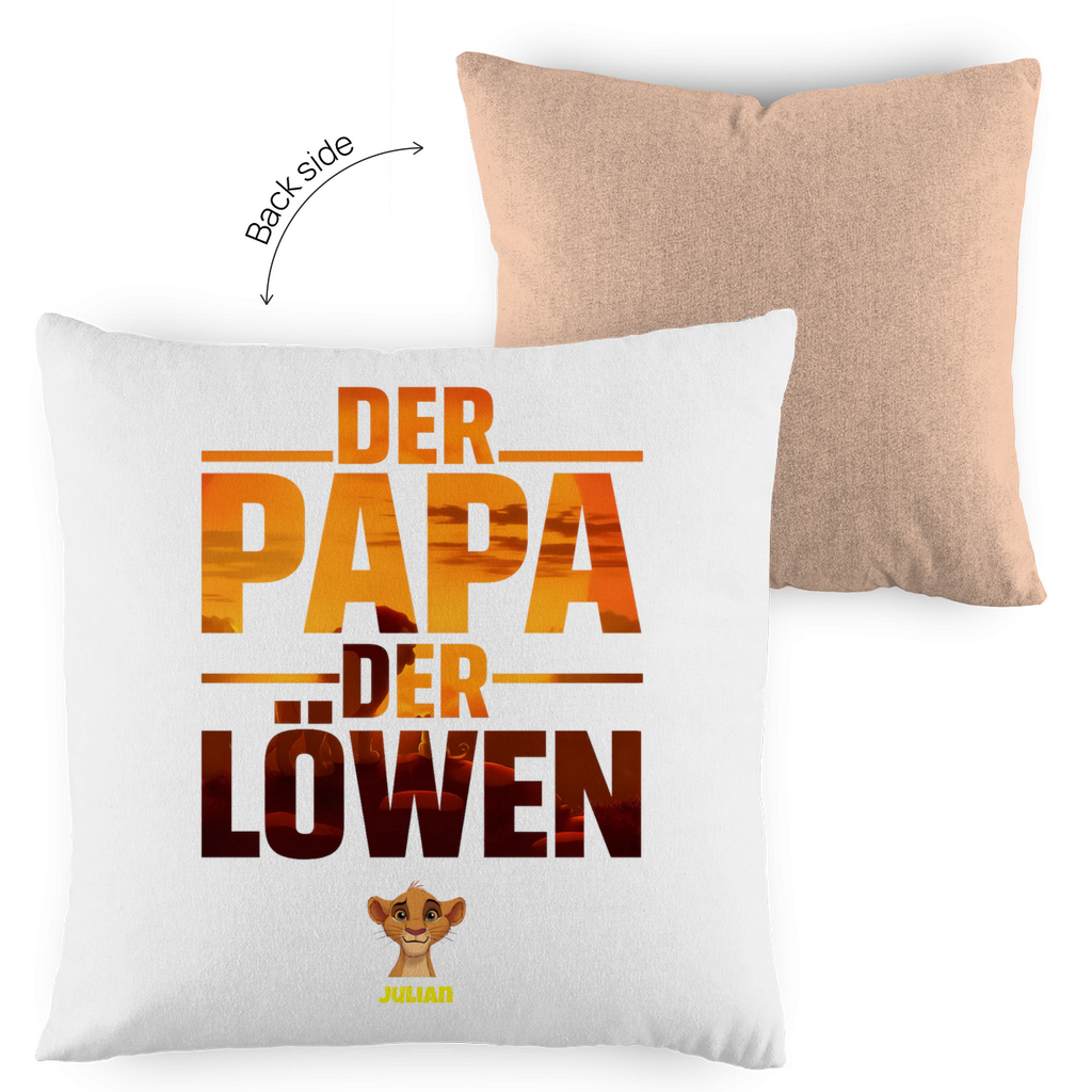 Der Papa der Löwen - Kissen