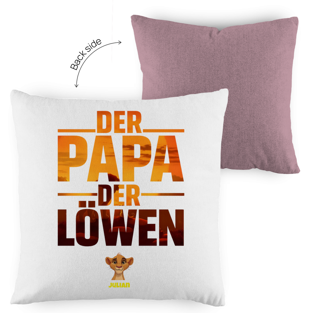 Der Papa der Löwen - Kissen