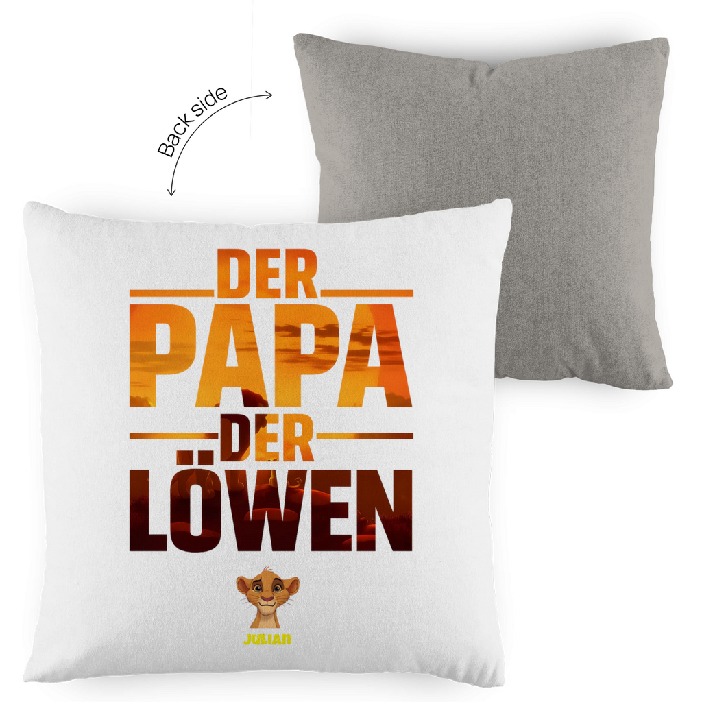 Der Papa der Löwen - Kissen