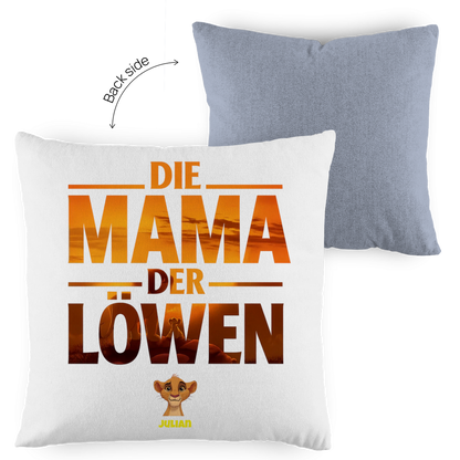 Die Mama der Löwen - Kissen