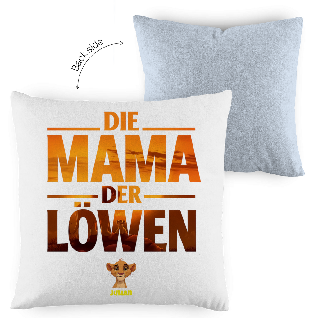 Die Mama der Löwen - Kissen