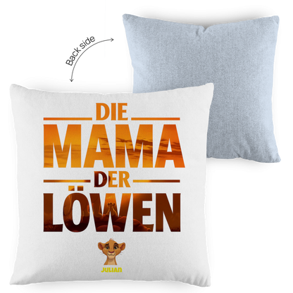 Die Mama der Löwen - Kissen