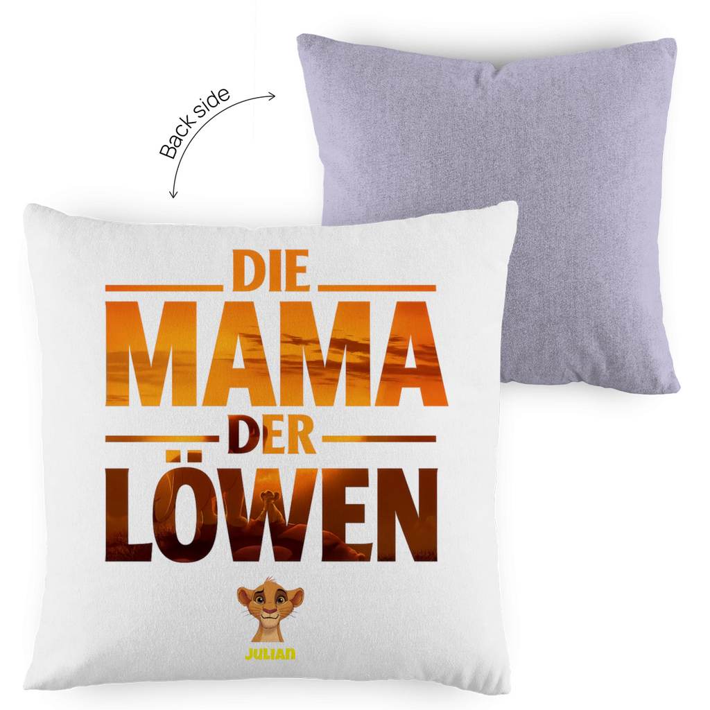 Die Mama der Löwen - Kissen