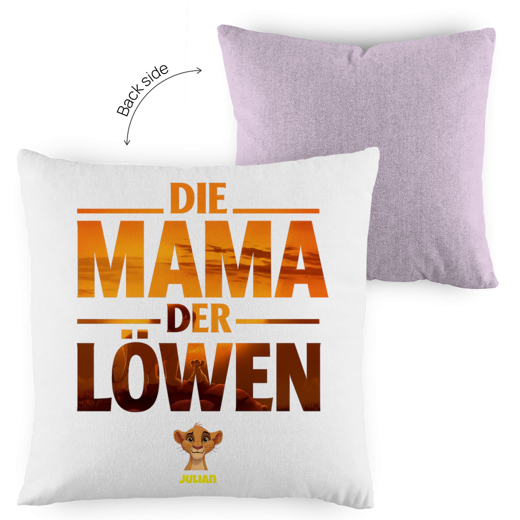 Die Mama der Löwen - Kissen