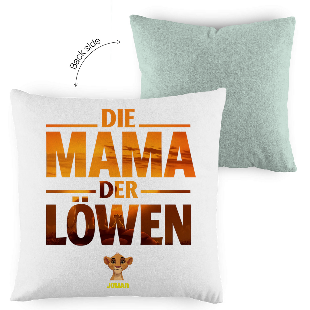Die Mama der Löwen - Kissen