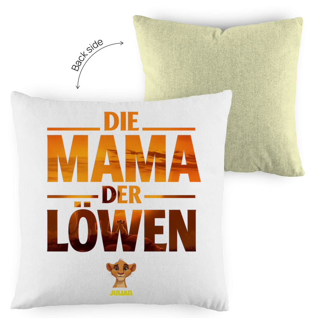 Die Mama der Löwen - Kissen
