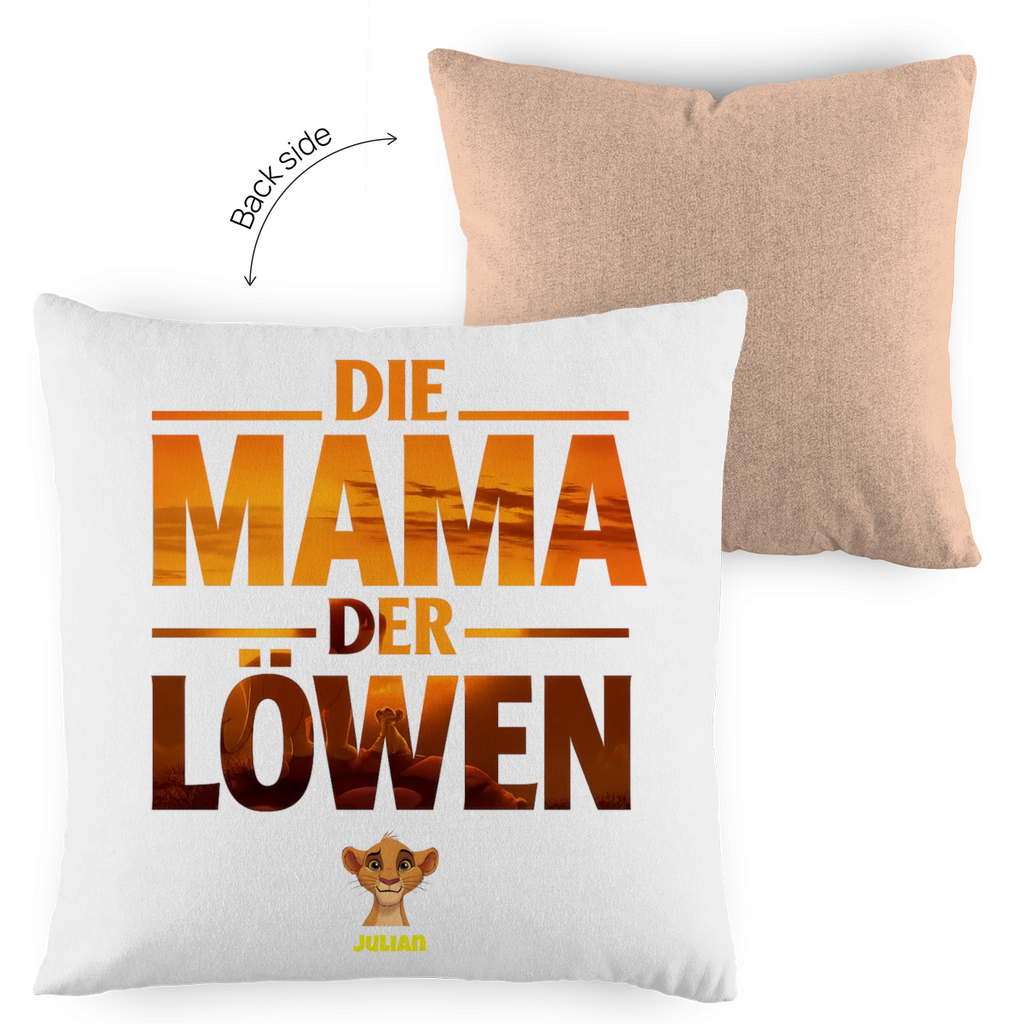 Die Mama der Löwen - Kissen