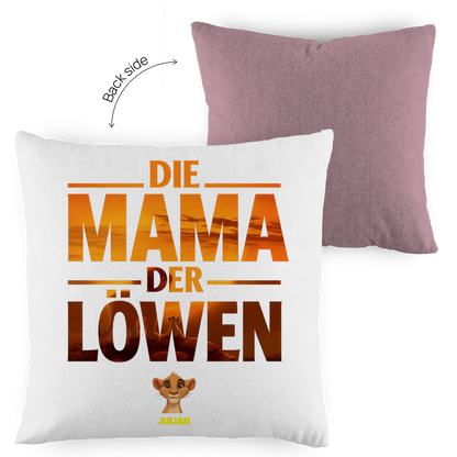 Die Mama der Löwen - Kissen