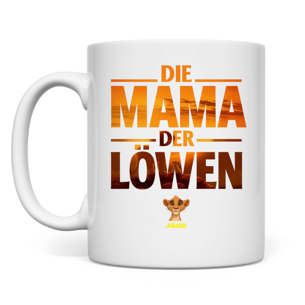Die Mama der Löwen - Tasse