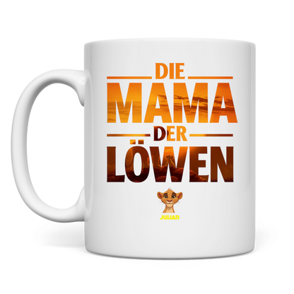 Die Mama der Löwen - Tasse