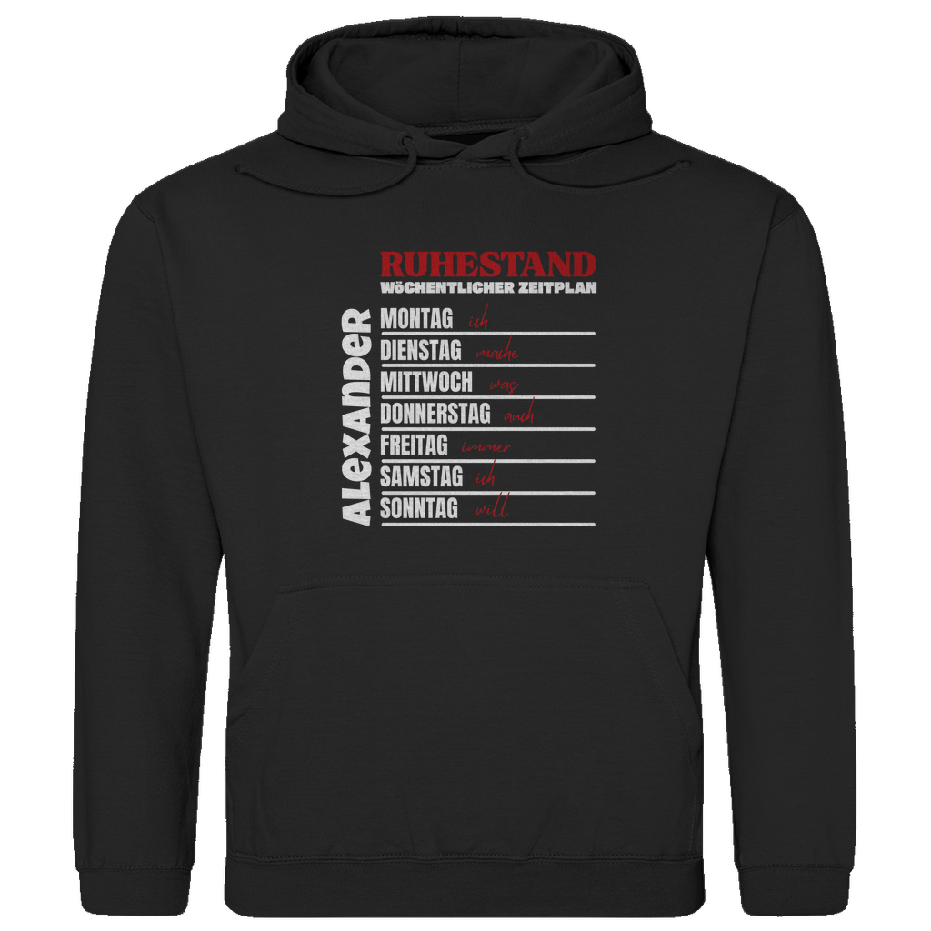 Ruhestand Zeitplan