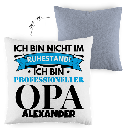 Ruhestand Opa - Kissen