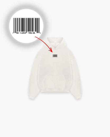 I LOVE YOU Oversized Hoodie