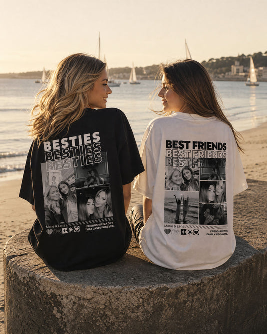Personalisiertes T-Shirt "BESTIES"