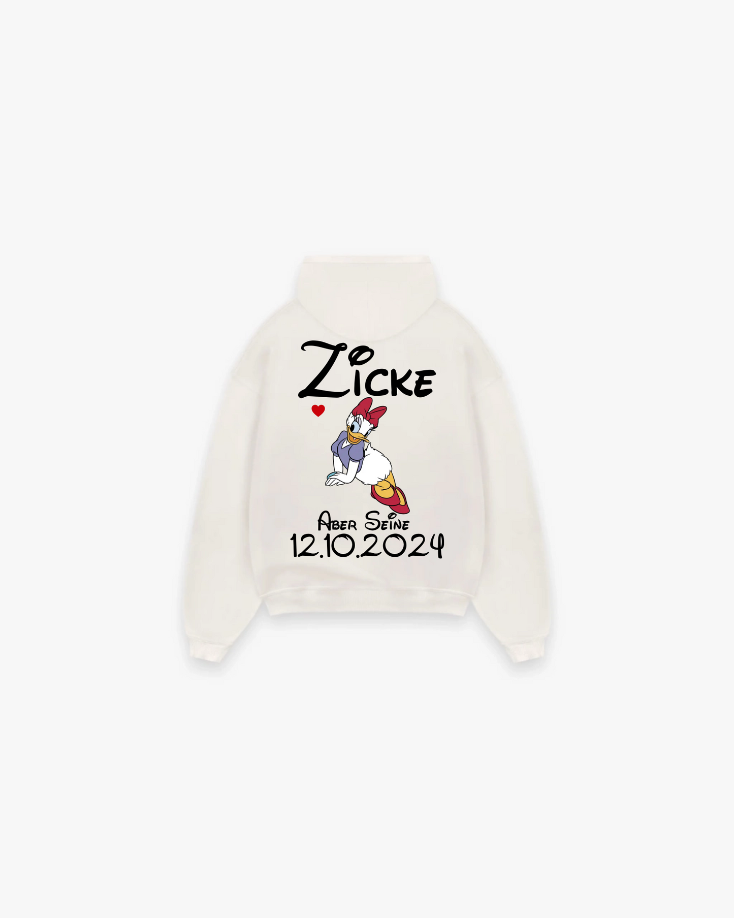 Zicke & Idiot Kuschel Hoodie