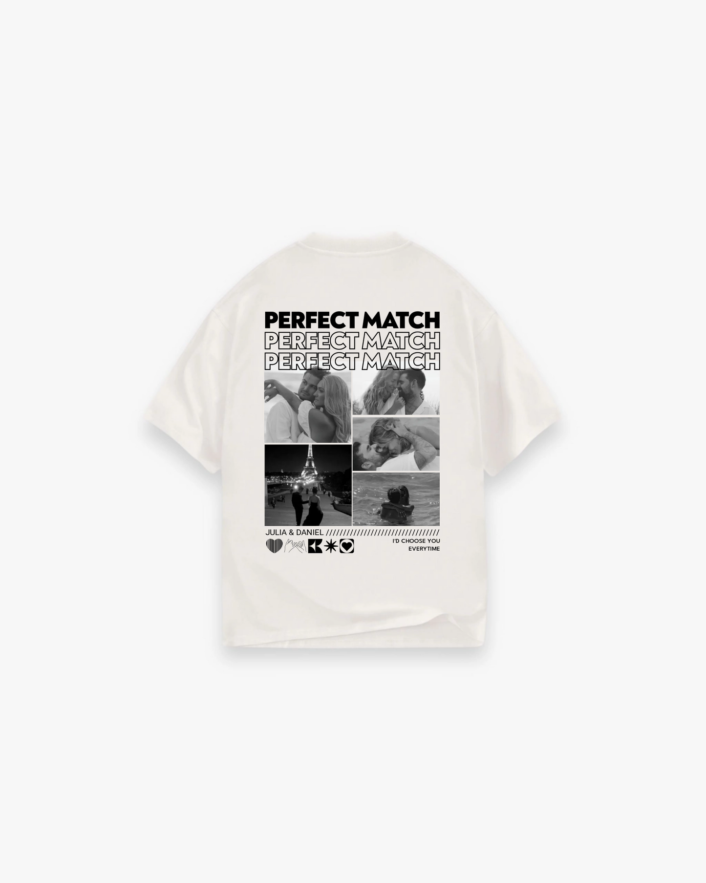 T-shirt "PERFECT MATCH"