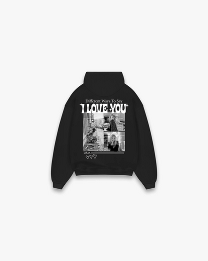 I LOVE YOU Oversized Hoodie