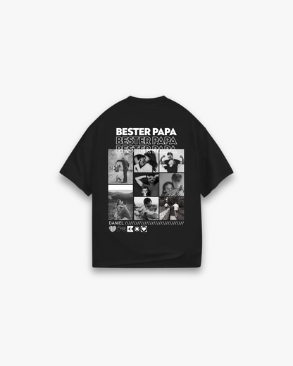 Personalisiertes T-Shirt mit Fotos "Papa"
