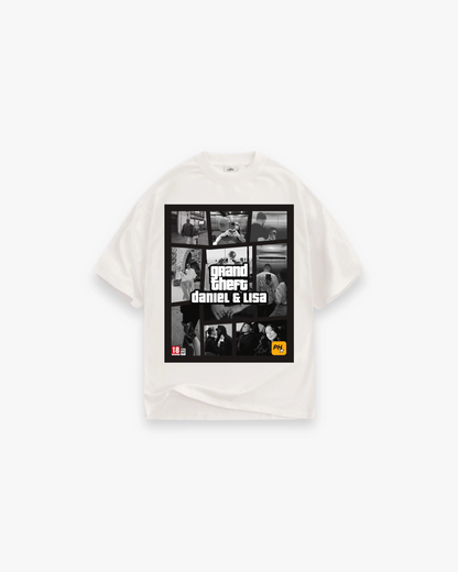 GTA - GRAND THEFT COUPLE SHIRT FRONT