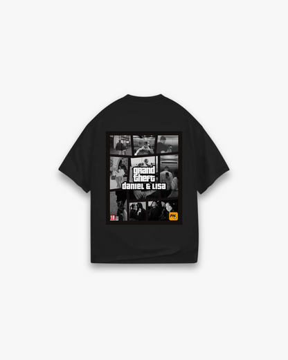 GTA - GRAND THEFT COUPLE SHIRT BACK