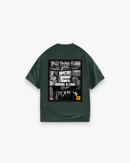 GTA - GRAND THEFT COUPLE SHIRT BACK