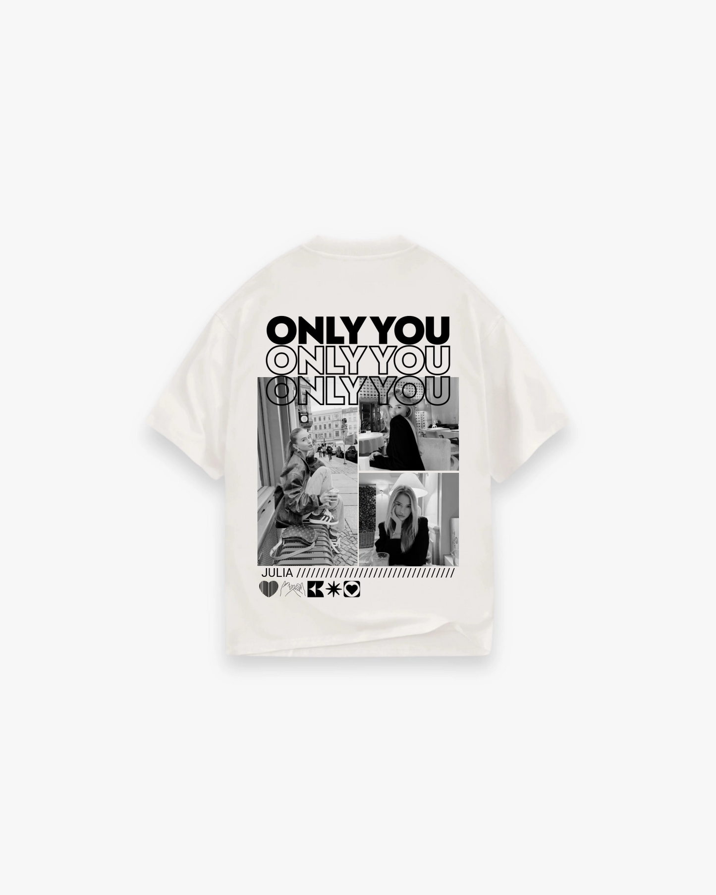 Personalisiertes  T- Shirt "Only You"