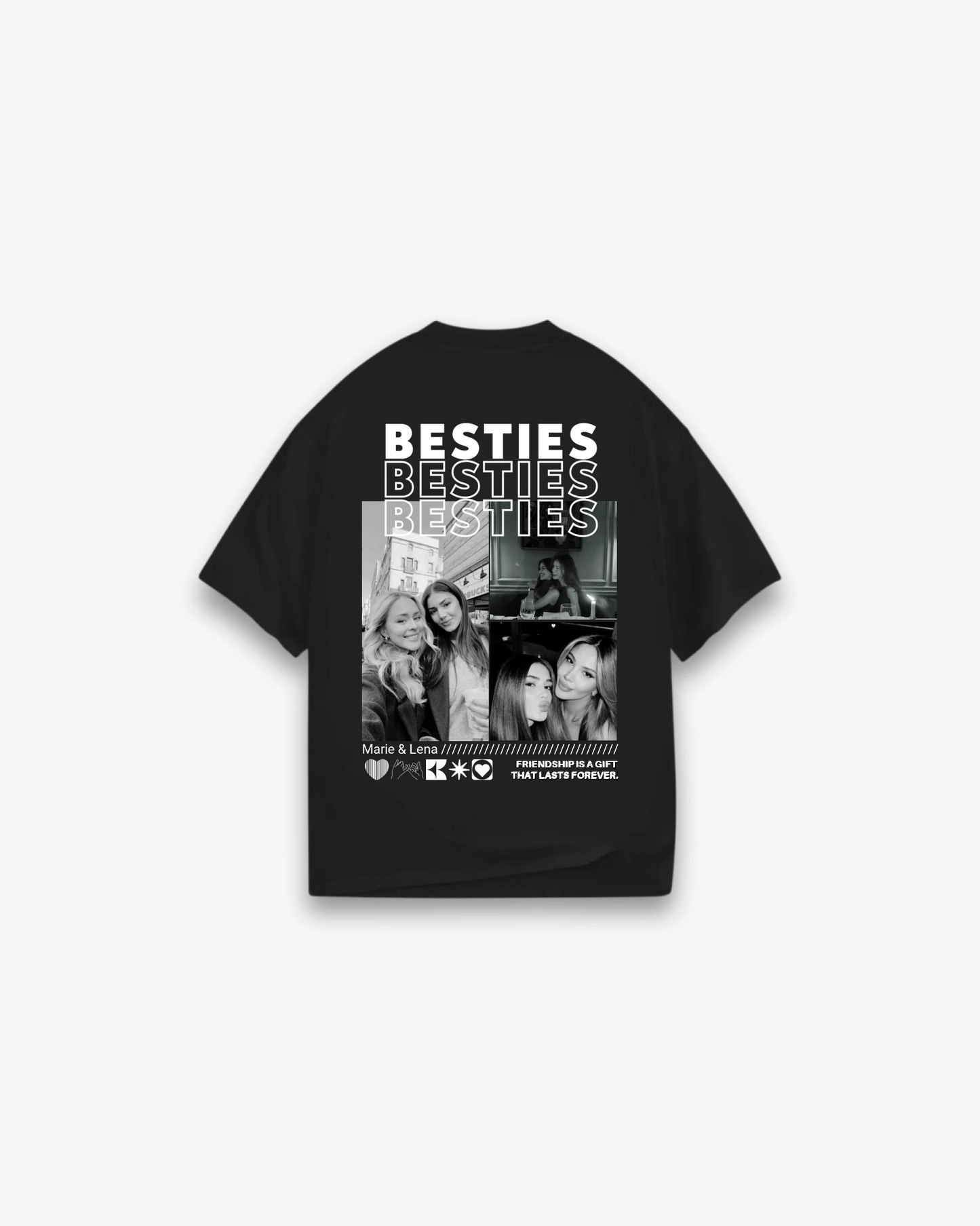 Personalisiertes T-Shirt "BESTIES"