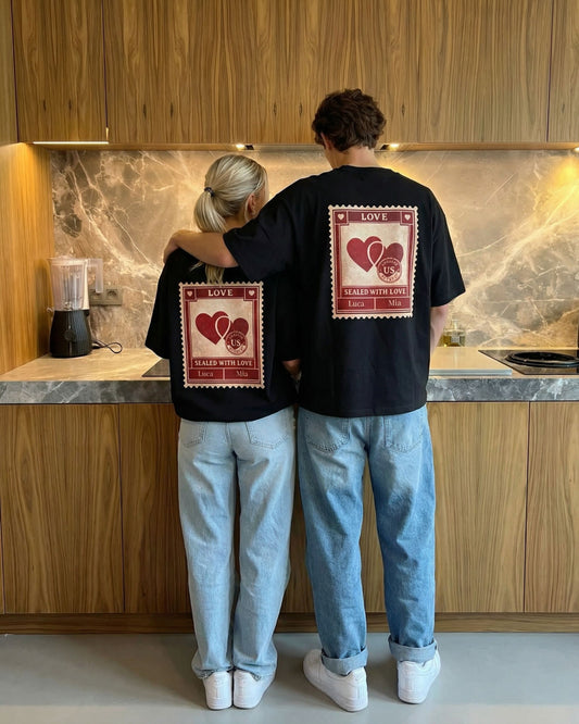 Sealed with Love - Oversized Shirt