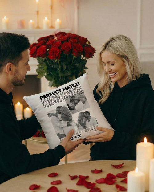 Personalisierter Kissen "PERFECT MATCH"